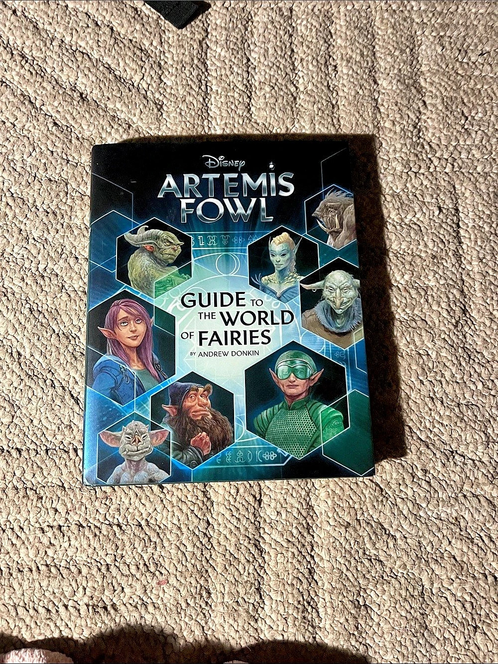 Disney Artemis Fowl: Guide to the World of Fairies Illustrated Book
